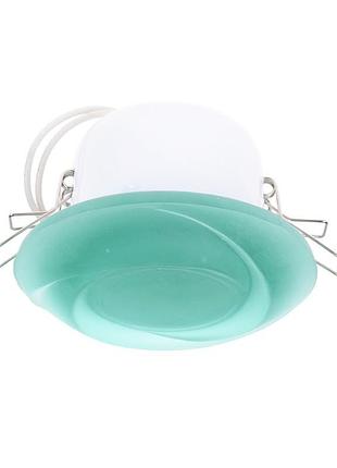 Светильник точечный декоративный для ванной hdl-g41 (09) green mr16
