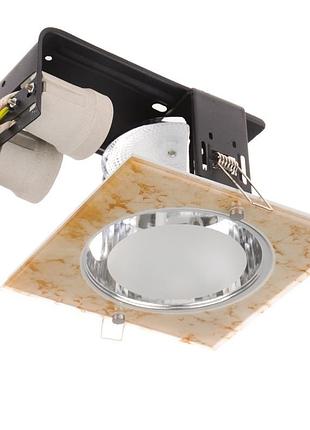 Светильник downlight потолочный встроенный dl-29/2 e27 br brille l13-088