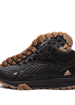 Чоловічі зимові черевики adidas originals ozelia black