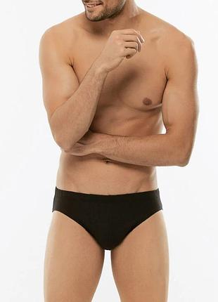 Боксеры мужские lovable 100% pure cotton black briefs р.m черный