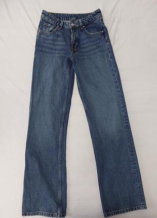 Джинсы ровного кроя massimo dutti 7