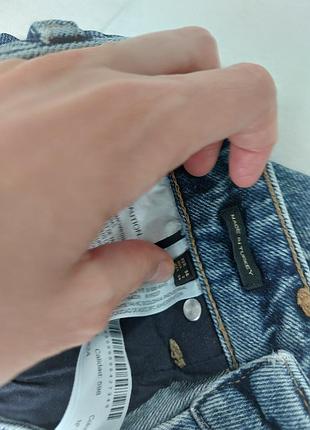 Джинсы ровного кроя massimo dutti 6