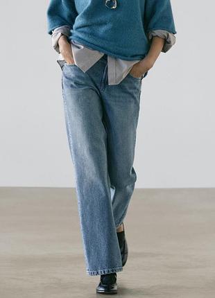 Джинсы ровного кроя massimo dutti 2
