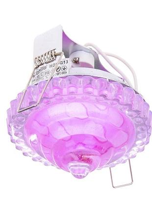 Светыльник точечный декоративный hdl-g13 rs mr16