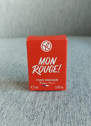 Парфумована вода yves rocher mon rouge 5 ml