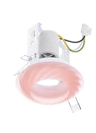 Светильник точечный декоративный hdl-g06 pink (е14) mr16