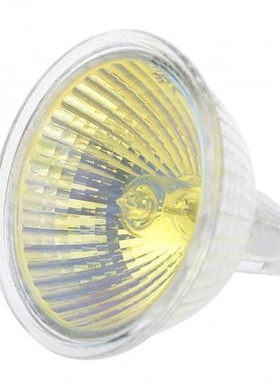 Лампа галогенна 20w gu5.3 mr16 (36) yellow br 12v