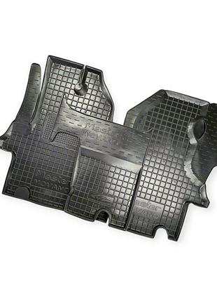 Коврики салона renault master ii, opel movano i (1998-2003) борт 2,5 см, с перемычкой avto-gumm