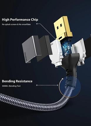 Кабель maxonar type-c displayport cable 8k 60 гц адаптер usb c - displayport 2
