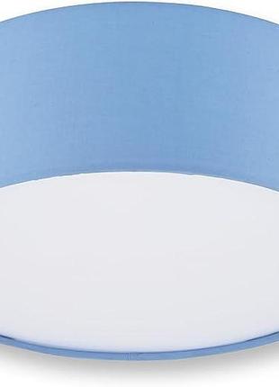 Потолочный светильник 30 см lumus modern ceiling light fabric круглая люстра с тканевым абажуром