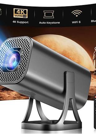 Портативный проектор с wi-fi 6 smart projector p30 мини-проектор на android, мультимедийный проектор