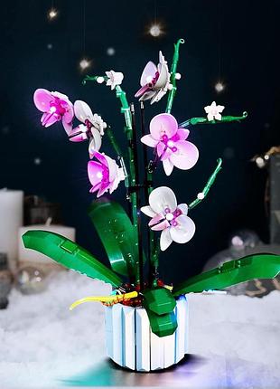 Подсветка для lego orchid lighting kit p34801 10311 комплект светодиодного освещения совместимый с lego 10311