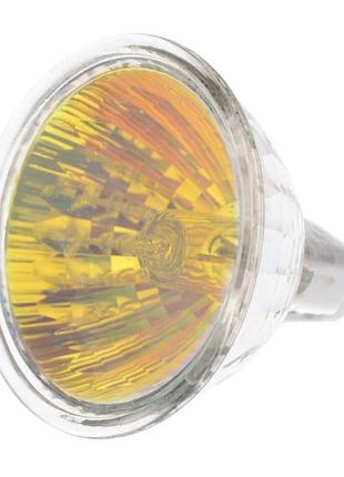 Лампа галогенна 20w gu5.3 mr16 yellow (fora) 12v brille 100029