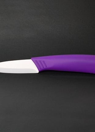 Ніж для очищення овочів керамічний 8см purple (ns7kn7)