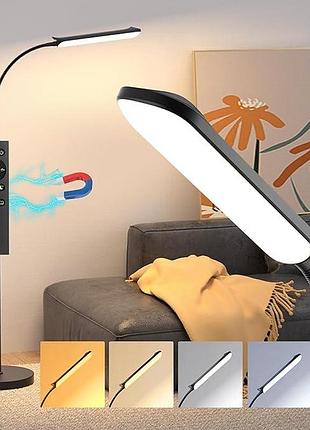 Светодиодный напольный светильник led floor lamp fll-018-f2 2700k-6500k современный торшер 18 вт