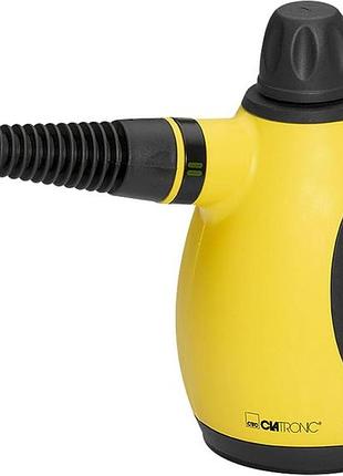 Ручной пароочиститель 1000w clatronic dr 3653 портативный пароочиститель с 9 насадками для уборки
