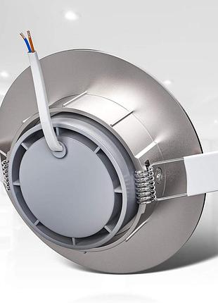 6 шт. вбудовані світильники 230 в 3000 к 5 вт set of ceiling recessed lights bkl1280 стельові вбудовані світильники
