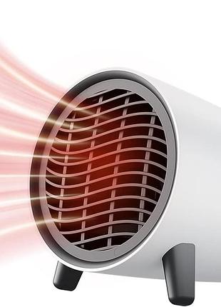 Електричний міні-нагрівач 600 вт heater smart desktop jfnj01 маленький економний тепловентилятор