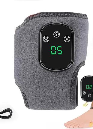 Нагрівальний і вібрувальний масажер для ніг heated vibrating foot massager акумуляторний масажер для ніг в універсальному розмірі