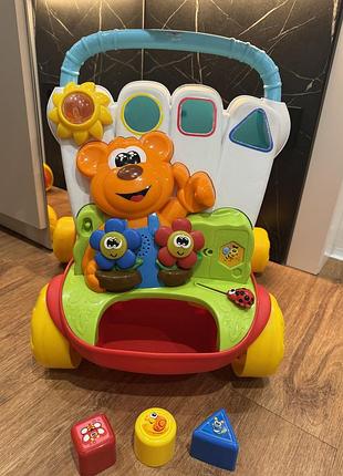 Ходунки толокар chicco baby gardener