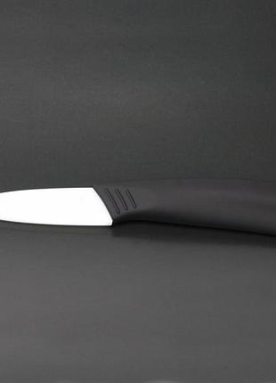 Нож для очистки овощей керамический 8см black (ns7kn7)
