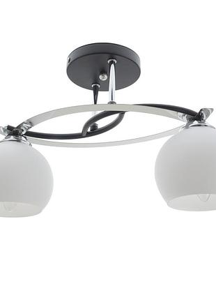 Люстра потолочная для прихожей e27 60w bk (lk-657c/2) brille 23-762