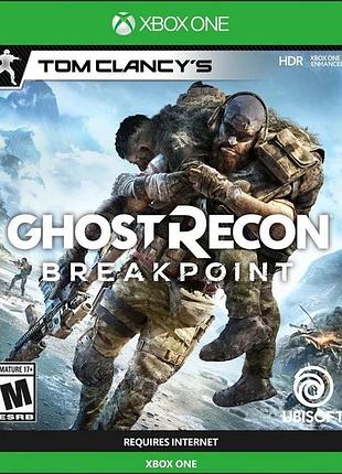 Гра для xbox one tom clancy's ghost recon breakpoint диск із грою в спецназ для ігрової консолі
