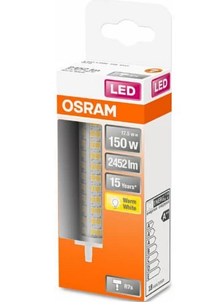 Світлодіодна лампа з цоколем r7s osram led ac45787 150 w 2454lm енергоощадна лампа з димером