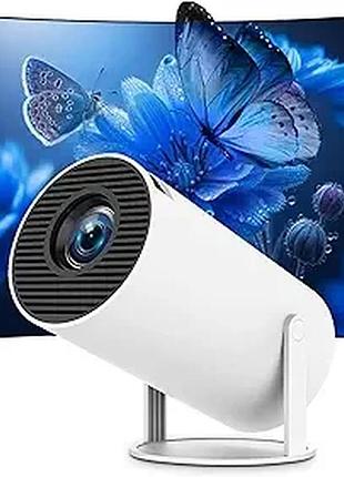 Портативный led-проектор с поддержкой full hd и 4k led projector hdmi мультимедийный компактный проектор