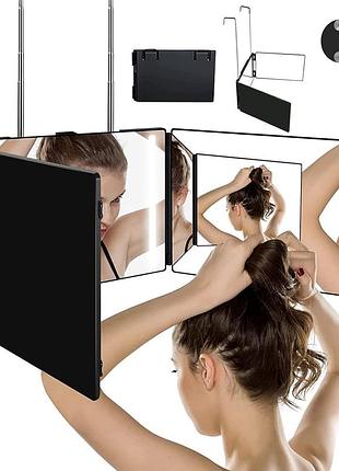 Портативное косметическое зеркало cosmetic mirror cy-043-1 перезаряжаемое зеркало со светодиодной подсветкой