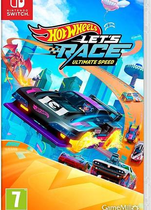 Гра для nintendo switch hotwheels lets race ultimate speed for ns дитяча перегонова гра для ігрової приставки