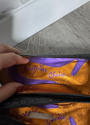 Шкіряні туфлі irregular choice  39р 6