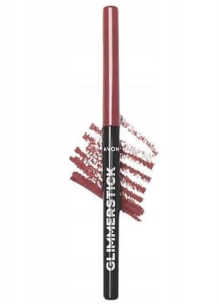 Avon олівець для губ (загадково ліловий/mystery mauve), 0.35 г