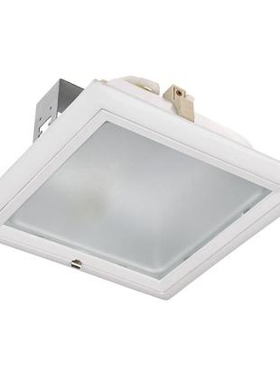 Светильник потолочный врезной dl-11w/150w wh