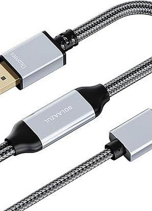 Кабель адаптер hdmi to displayport bglaazul 4k@60hz адаптер подключение ноутбука к монитору