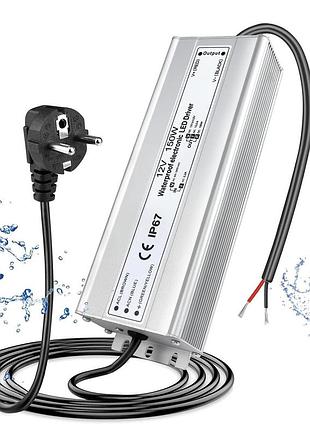 Блок питания для наружных светодиодных лент electronic led driver 12 в 150 вт светодиодный трансформатор
