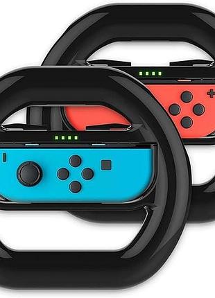 Рулевое колесо nitho racing wheel nsw-r2wh-k крепления контроллера switch joy-con-2 шт.
