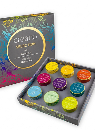 Набор чая creano selection organic herbal tea органический подарочный набор чая