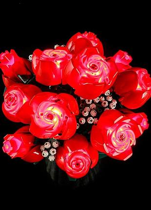 Комплект светодиодного освещения geament led 10328 подсветка для lego bouquet of roses