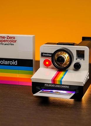 Набор led подсветки для лего polaroid onestep sx-70 lighting kit gc637 21345 светодиодная подсветка лего "полароид"