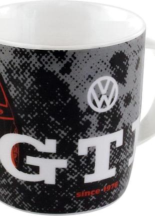 Кухоль для кави 370 мл vw golf gti tasse керамічний кавовий кухоль із зображенням автомобіля