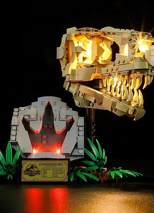 Подсветка для lego brickbling p71401 76964 декоративная led подсветка для конструктора