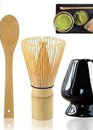 Набор для матча rierousy tea brush nx-chashuahei традиционный чайный набор для матчи
