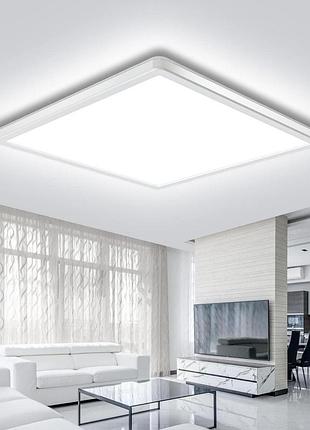 Стельовий світильник zemty led ceiling light 82429506s-1 5000 k 29 вт 29.5 см світлодіодний плоский світильник