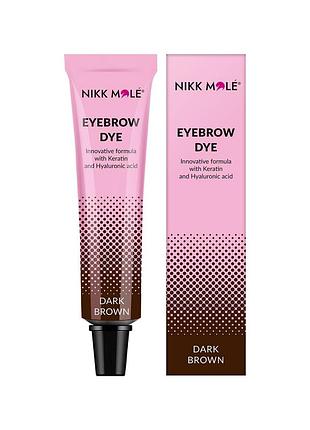 Краска для бровей и ресниц nikk mole, тон dark brown