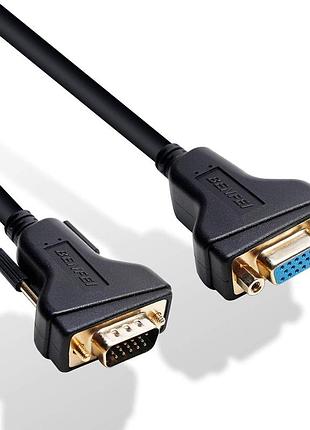 Удлинительный кабель vga benfei male to female качественный удлинитель vga, 3 метра