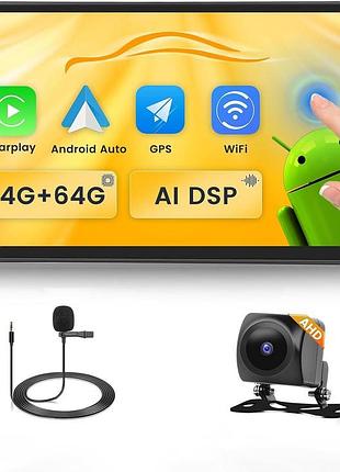 Автомагнитола fuluku a8101 4/64 гб android 15 автомобильная мультимедия с 9" сенсорный экраном для fiat egea 2015-2020