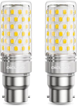 2 шт. светодиодные лампы 10 вт 4000k dicuno corn-b22-84-mtl-nw комплект светодиодных ламп для комнатных светильников