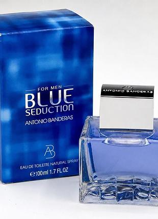 Antonio banderas blue seduction for men мужской парфюм 100 мл