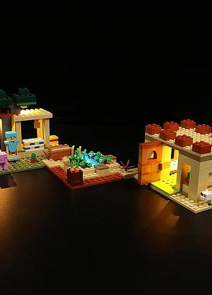 Светодиодная подсветка для lego 21160 lighting kit gc337 led комплект освещения для конструктора lego 21160
